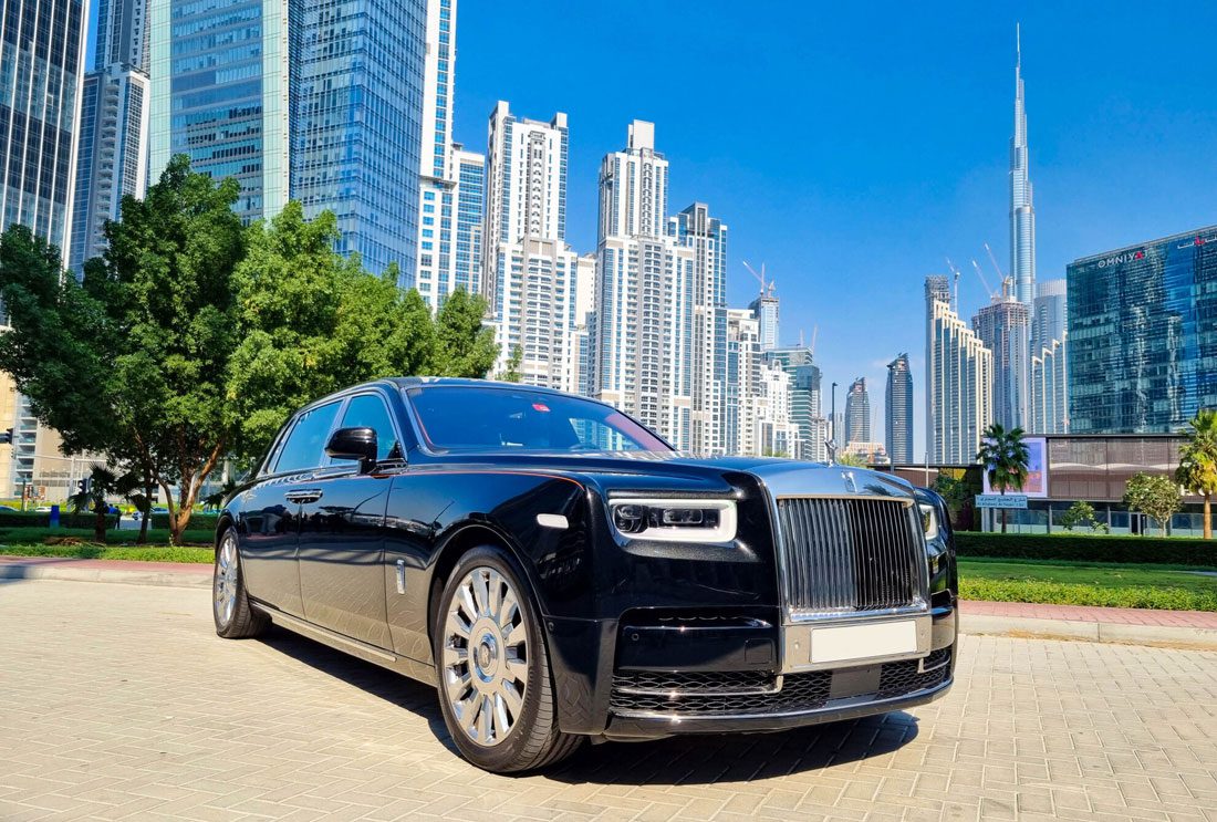 Rolls Royce Phantom EWB Rental in Dubai Book Now NCK Car Rental