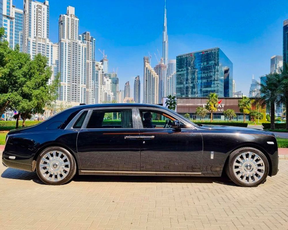 Rolls Royce Phantom EWB Rental in Dubai Book Now NCK Car Rental