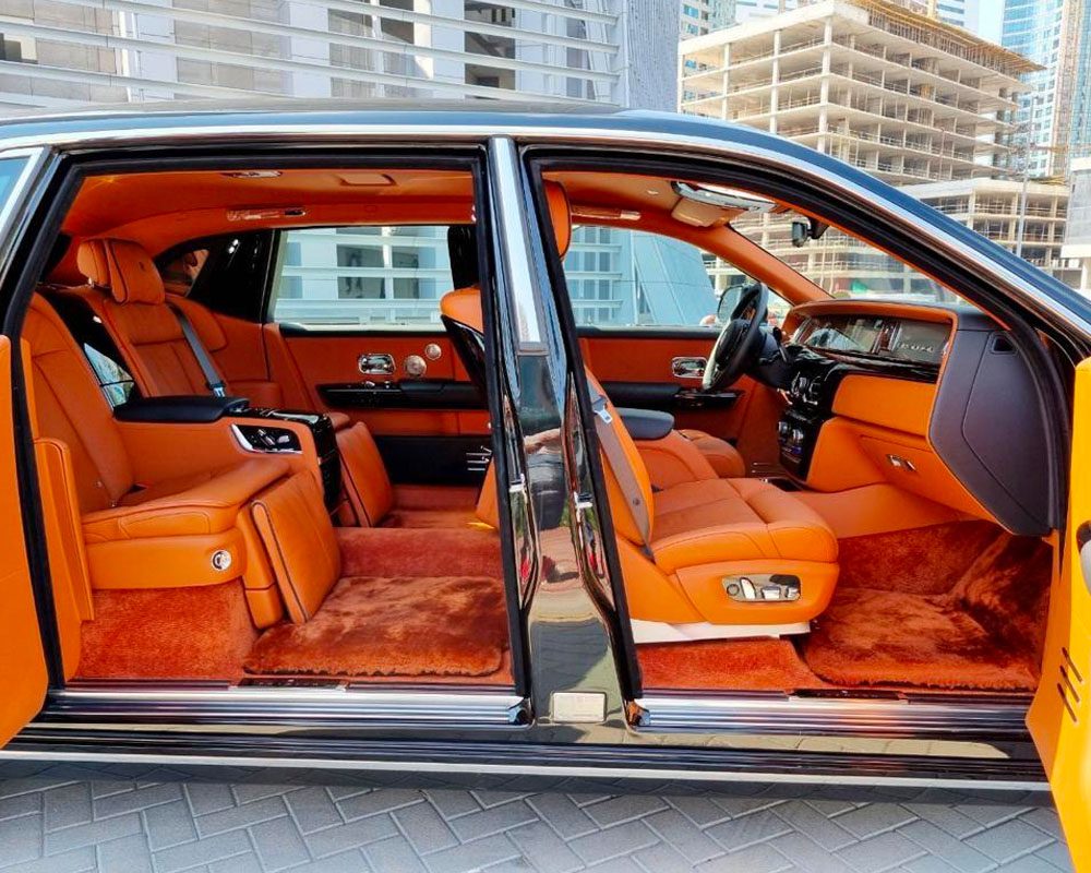 Rolls Royce Phantom EWB Rental in Dubai Book Now NCK Car Rental