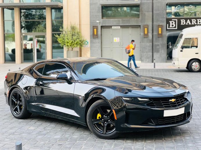 Camaro Rental in Dubai Free Delivery NCK Car Rental