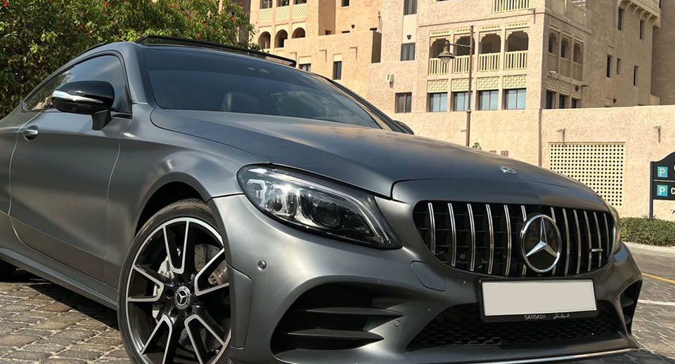 Rent Mercedes C43 AMG Coupe Dubai NCK Car Rental UAE