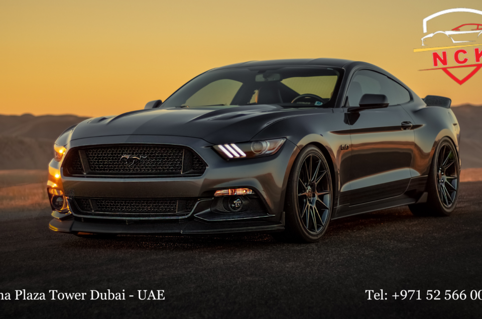 Ford Mustang V8 Rental in Dubai