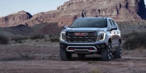 rent a GMC Yukon AT4 in Dubai with nck car rental company