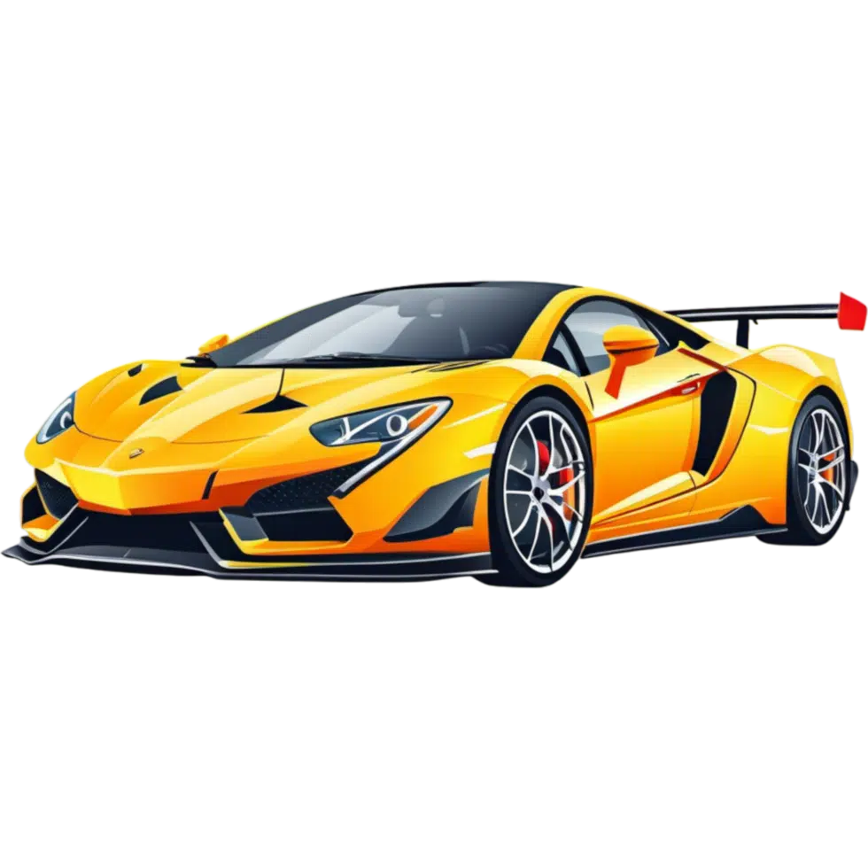 sports car rental dubai png image